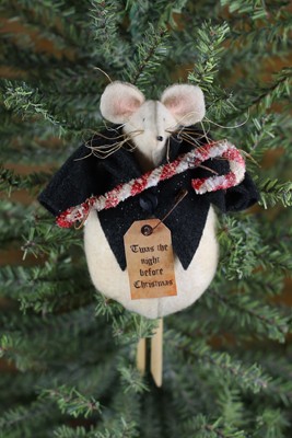 730 - Christmas Mouse Ornie Paper Pattern
